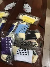 Calcetines antideslizantes de fútbol para hombre, medias de algodón para deportes nuevos, del mismo tipo que el Trusox