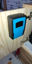 Caja de almacenamiento de llaves para exteriores, caja de seguridad con combinación de código de bloqueo