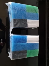 Esponja de filtro de acuario Compatible con Juwel Compact / Bioflow 3,0, 2 x Fine, 1 x gruesa, 1 x nitrato, 2 x carbono, 5 x Poly, 1 Juego