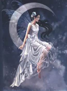 Canvas with paints on the numbers 40x50 cm. The fairy on the moon. Art. Gs641
Canvas with paints on the numbers 40x50 cm. The fairy on the moon. Art. Gs641