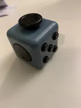 ZK20 tradicional Cubo juguete antiestrés Gyro Cubo adulto juguete de escritorio de vinilo juguetes Squeeze aliviador de estrés divertido juguete antiestrés