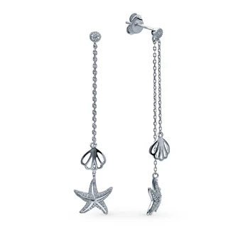 Silver earrings with cubic zirconia sunlight sample 925
Silver earrings with cubic zirconia sunlight sample 925