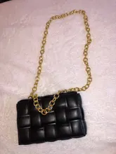 Bolso cruzado pequeño con cadena tejida para mujer, bolso de hombro de cuero de Pu de calidad de lujo, Diseño de tendencia, 2021