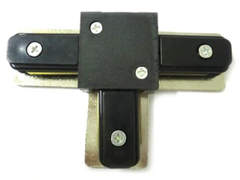 Tee joint connectors for track of spotlights Led track Model T black color for Mono phase
Tee joint connectors for track of spotlights Led track Model T black color for Mono phase