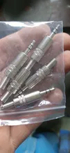 Plug-Connector Jack-Adapter Stereo-Plug Soldering-Wire-Terminals Metal with 5pcs