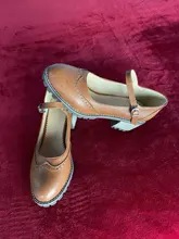 ASILETO Mary Janes 6cm grueso tacón Oxford hebilla bombas Vintage tacones medios tallado zapatos de mujer de talla grande 42 43 Retro D006