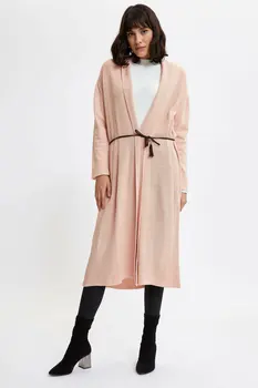 DeFacto Woman Long Knitted Cardigan Tops Women Solid Color Tops Cardigan-N7079AZ19CW
DeFacto Woman Long Knitted Cardigan Tops Women Solid Color Tops Cardigan-N7079AZ19CW