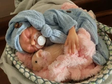 Conjunto de ropa de utilería para recién nacidos, Pelele con pies y botones, 2 uds.