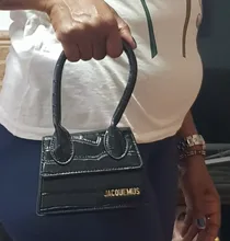 Sac Jacquemus-Bolso de piel sintética para mujer, bandoleras de piel sintética, Mini bolso cruzado de diseñador, 2020