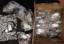 8 unids/set de ruedas para muebles de 50mm ruedas de ruedas giratorias con 360 grados de la placa superior ruedas de sillas de oficina