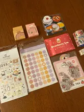 Lindo gato serie familiar diario Washi Tape Scrapbooking DIY etiqueta Kawaii cinta adhesiva de PET cinta de la Oficina de la Escuela de