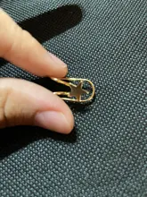 Pendiente de Luna minimalista Punk para mujer, pendiente de estrella en U, hebilla de Metal, Piercing falso para la oreja, pendientes de perlas sin perforaciones