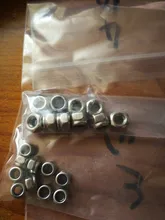 Tuerca de bloqueo automático DIN985 M2 M2.5 M3 M4 M5 M6 M8 M10 M12, tuerca hexagonal de nailon, antideslizante, de acero inoxidable, 50/30/10 Uds.