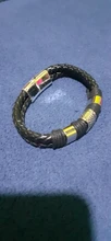 Pulsera de cuero Retro Para hombre y mujer, pulseras trenzadas Vintage en marrón y negro, regalo de fiesta, joyería, brazaletes de cierre magnético 2020