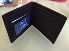 Cartera de cuero suave para hombre, billetera multifunción de sección cruzada, suave, a la moda, corta, con garantía de calidad, nueva