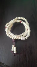 1 Natural sándalo budista, Buda de meditación de madera de cuentas de oración Marathi pulsera femenina joyería de los hombres regalo suerte