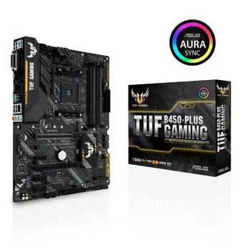Motherboard ASUS TUF B450M-PLUS GAMING - AM4
Motherboard ASUS TUF B450M-PLUS GAMING - AM4