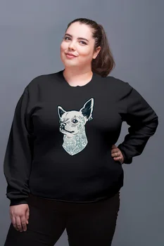 Angemiel Wear Tattooed Yorkie Black Women Sweatshirt
Angemiel Wear Tattooed Yorkie Black Women Sweatshirt