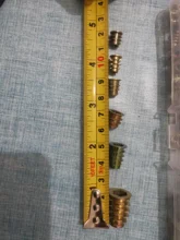 Insertos roscados tuercas, inserto de madera surtido Kit de herramientas, M4/M5/M6/M8 tornillo de muebles insertos perno sujetador (165 uds)