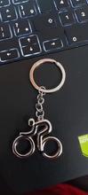 Uds/2 uds Deporte Hombre llavero de Metal bicicleta ciclismo llavero ciclismo clave cadenas accesorios de colgar