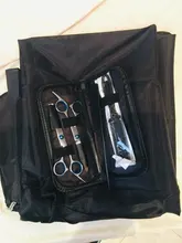 YBLNTEK-Kit profesional de tijeras de peluquería, juego para cortar el cabello, peine, cola, capa, 7/9 unidades