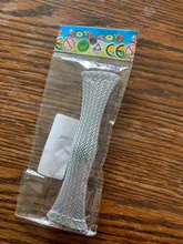 Juguetes sensoriales canicas autismo, TDAH en ansiedad juguetes estrés EDC de mano Fidget Juguetes | Juguetes Fidget | Fidget juguetes de malla trenzada fácil doblar con mármol