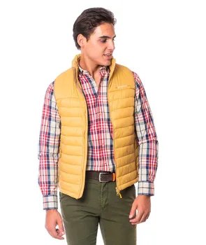 Vest Brand Spagnolo for men light padding. Sleeveless jacket mustard yellow. Coat fashion Winter
Vest Brand Spagnolo for men light padding. Sleeveless jacket mustard yellow. Coat fashion Winter
