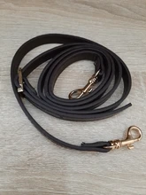 Correa de cuero sintético para bolso de mujer, correa de repuesto para bolso de mano, Color sólido, rojo y negro, caramelo, 120cm