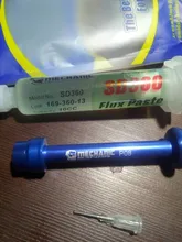 Pasta de soldadura 100% Original, pasta de soldadura transparente, pasta de flujo de aceite avanzado, pasta de reparación de soldadura de 10cc, mecánico SD360