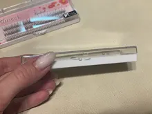 Kimcci-pestañas de visón Premium individuales, extensión de pestañas de cola de pato, racimo 3D Natural, maquillaje profesional, pestañas acampanadas, 120 Uds.