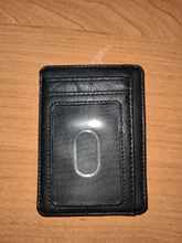 THINKTHENDO Slim RFID bloqueo billetera de cuero titular de la tarjeta de crédito monedero de dinero de caso para el caso de los hombres las mujeres 2020 bolsa de moda 11.5x8x0.5cm