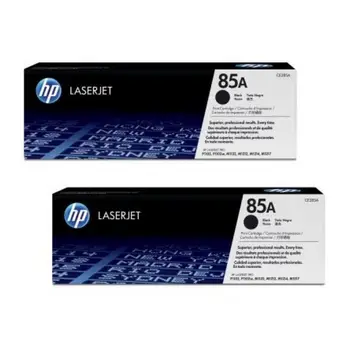 Original Toner HP 85A(CE285AD) (2 uds) Black
Original Toner HP 85A(CE285AD) (2 uds) Black