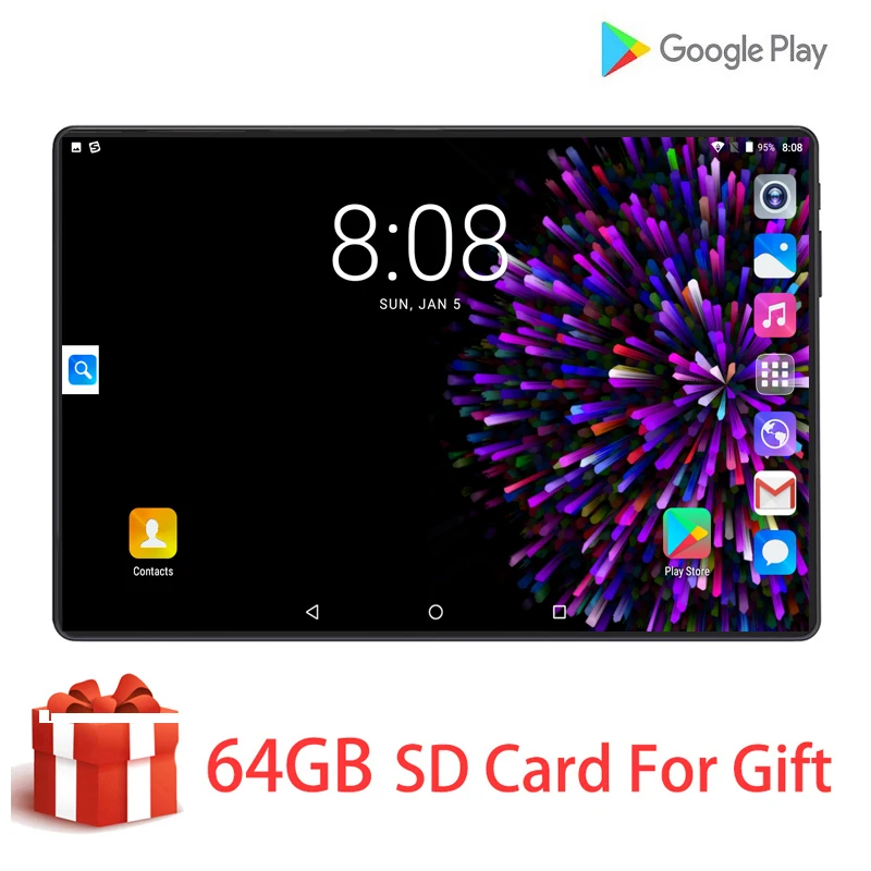 New 10 Inch Tablet 4G LTE Android 9.0 MTK Octa Core 6GB RAM 128GB ROM Wifi GPS Phone call Glass Screen Tablet pc 10.1
New 10 Inch Tablet 4G LTE Android 9.0 MTK Octa Core 6GB RAM 128GB ROM Wifi GPS Phone call Glass Screen Tablet pc 10.1