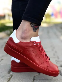 BA0035 In Non-Genuine Leather Casual Base Red White Sneakers Ca 426285888
BA0035 In Non-Genuine Leather Casual Base Red White Sneakers Ca 426285888