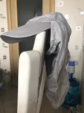 Visor Unisex sombreros de Sun Protector gorra de protección UV cubrir cuello y rostro sol protección deporte al aire libre senderismo pesca sombreros