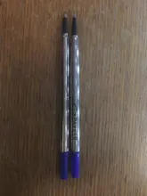 Rolleball-Recambios de tinta para bolígrafos, 5 unidades, azul, 0r, negro, alta calidad, 0,7 MM, regalo de Metal, papelería, suministros de oficina y escuela