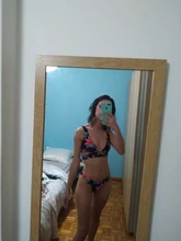Zrtak-Bikinis con volantes para mujer, traje de baño femenino, bañador con lazo de encaje, conjunto de Bikini estampado, ropa de playa con cordón 2021