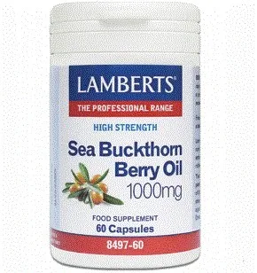 SEA BUCKTHORN OIL BERRIES (SEA BUCKTHORN BERRY OIL) 1000MG 60 CHAP LAMBERTS
SEA BUCKTHORN OIL BERRIES (SEA BUCKTHORN BERRY OIL) 1000MG 60 CHAP LAMBERTS
