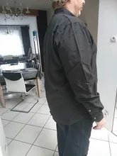 Camisa de manga corta para hombre, ropa formal de negocios, color morado, negro y azul, talla grande 10XL, 12XL, 14XL, para oficina y boda, de verano, 70