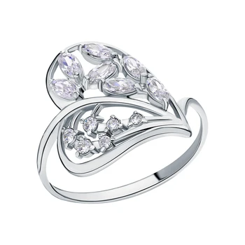 Silver ring with cubic zirconia sunlight sample 925
Silver ring with cubic zirconia sunlight sample 925