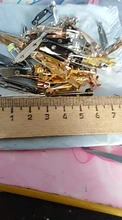Lote de 50 unidades de broches de rodio de 15, 20, 25, 30 y 35mm, pines de seguridad, Base en blanco para fabricación de joyas DIY
