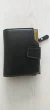 Baellerry-billetera de cuero para hombre, billetera corta de mano, de cuero, garantía de calidad