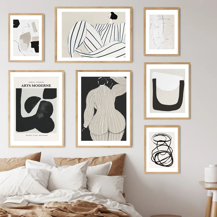 Geometric Curve Line Woman Modern Abstract Minimal Nordic Poster Wall Art Print Canvas Painting Decor Pictures For Living Room
Geometric Curve Line Woman Modern Abstract Minimal Nordic Poster Wall Art Print Canvas Painting Decor Pictures For Living Room