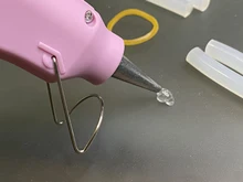 Pistola de pegamento de fusión en caliente Industrial, Mini pistolas con barras de pegamento de 7mm, herramienta de reparación térmica de temperatura de calor, accesorios DIY, 20W, UE