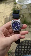 Bisel de acero ranurado, inserto de 38x30,6mm para piezas de bisel de reloj SEIKO SKX007 SRPD