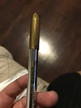 1 PC de plata/oro pintura pluma para artesanía pluma metálica tarjetas de saludos invitaciones título firma bolígrafo para bricolaje resaltador