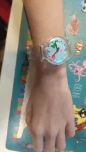 Nuevo de silicona Color caramelo estudiante ver chicas reloj de moda relojes Flamingo niños reloj de pulsera niños de dibujos animados reloj de cuarzo