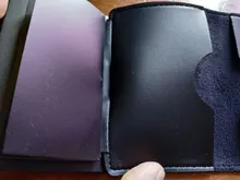 PRAETOR-cartera Rfid para hombre y mujer, tarjetero inteligente con broche de aluminio y Metal, Mini Wallet-C0408 de tarjetas de negocios