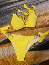 Conjunto De Bikini con Tanga para Mujer, Traje De baño Sexy para chica, ropa De playa, Bikini con Push-Up, ropa De baño para chica 2021