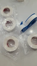 10 Uds. De parches de papel de pestañas cinta aislante japonesa para Injerto de pestañas, cinta no tejida transpirable perforada, herramienta de maquillaje